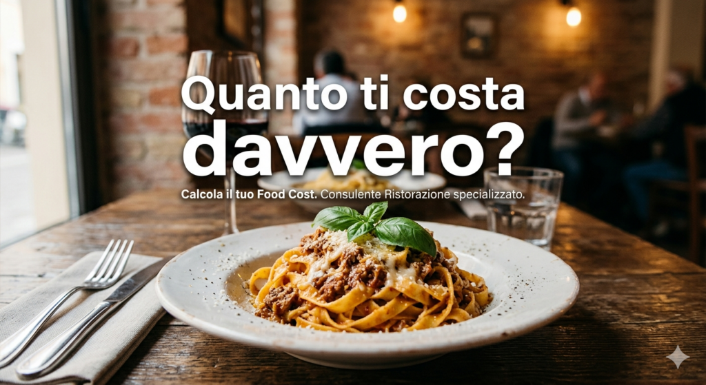 Calcolo del food cost nella ristorazione